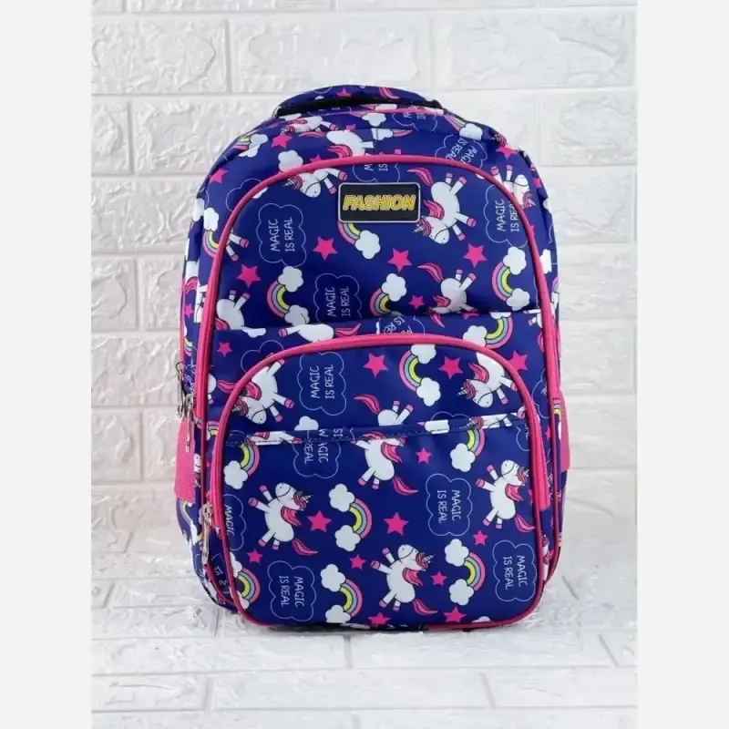 کوله پشتی مدرسه مناسب ابتدایی ابعاد 40 در 30 جنس با کیفیت عالی