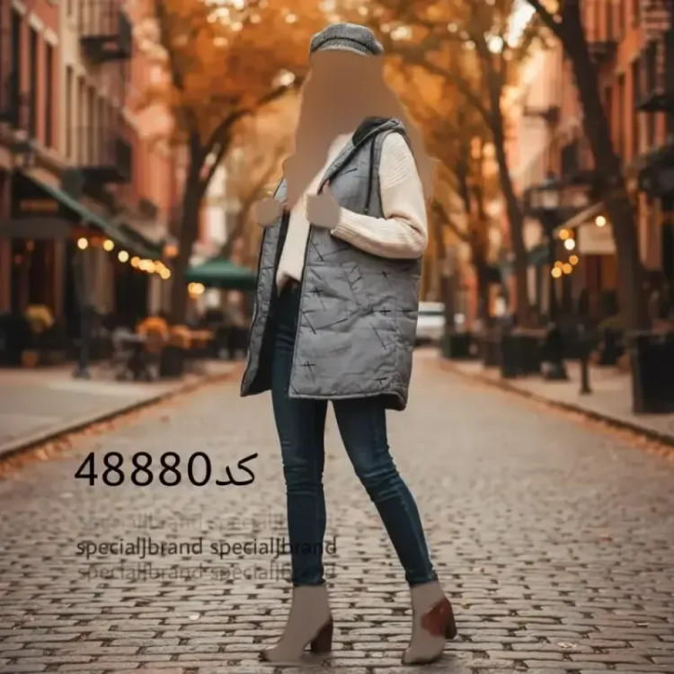 پافر ضربدری میکرو درجه یک کلاهدار و جیب دار فری سایز
