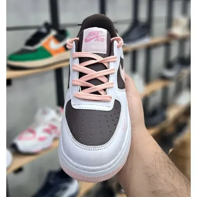 کفش اسپرت زنانه نایک دیور طرح ونس رنگ سفید صورتی