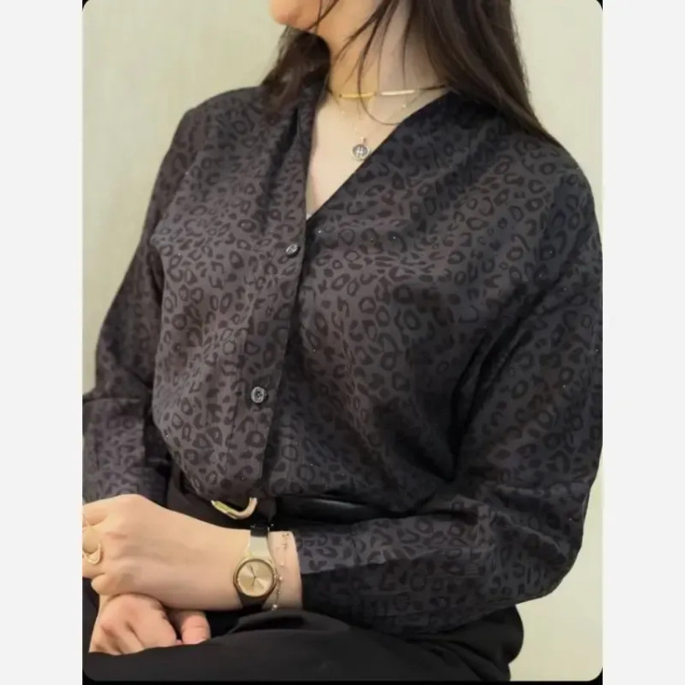 شومیز زنانه بوگاتی مدل پری رنگ نوکمدادی