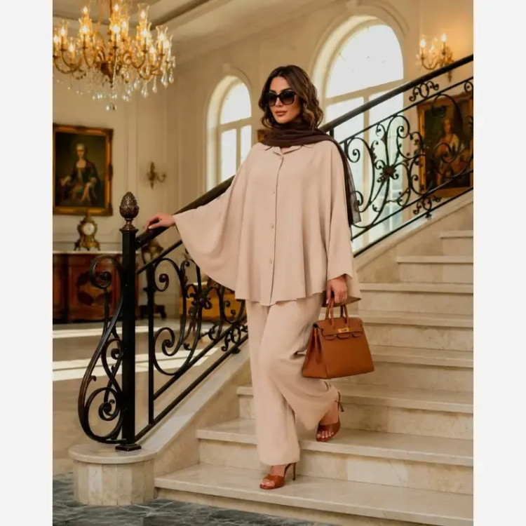 شومیز شلوار زنانه ابروبادی درجهیک سایز بزرگ تا 56