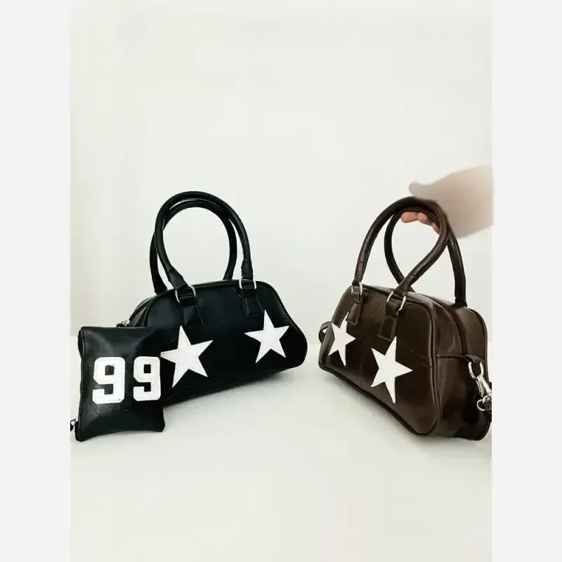 کفش کتانی ال استار رنگ مشکی و شکلاتی سایز 15 تا 29